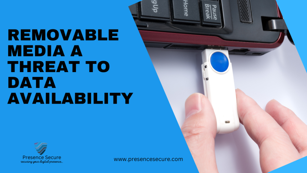 Removable MEDIA A THREAT TO DATA availability